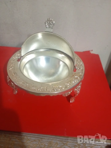 Съд за сладко,хайвер, снимка 2 - Други ценни предмети - 36237916