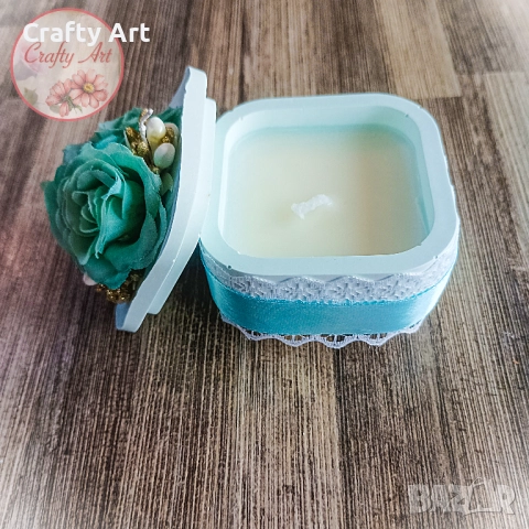 Ароматна соева свещ в керамика , снимка 5 - Декорация за дома - 51951302