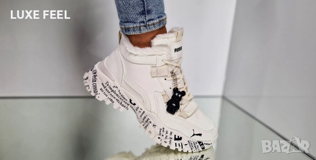 Дамски Топли Боти ⚜️Puma , снимка 3 - Дамски боти - 52940201