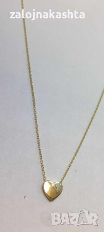 Ново Златно колие-2,20гр/14кр, снимка 6 - Колиета, медальони, синджири - 43448471