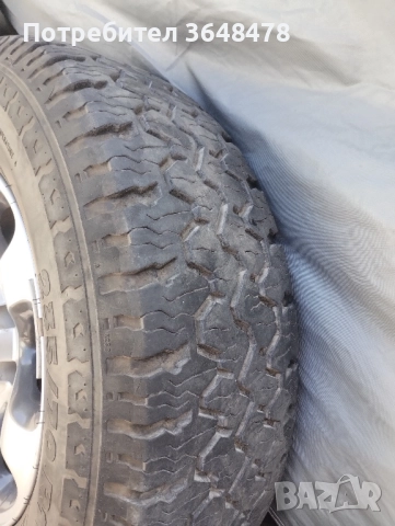 Джанти 6х139.7 с гуми 235/70r16