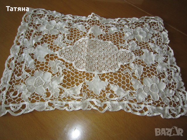 покривка  на една кука и комплект за сервиране на кафе