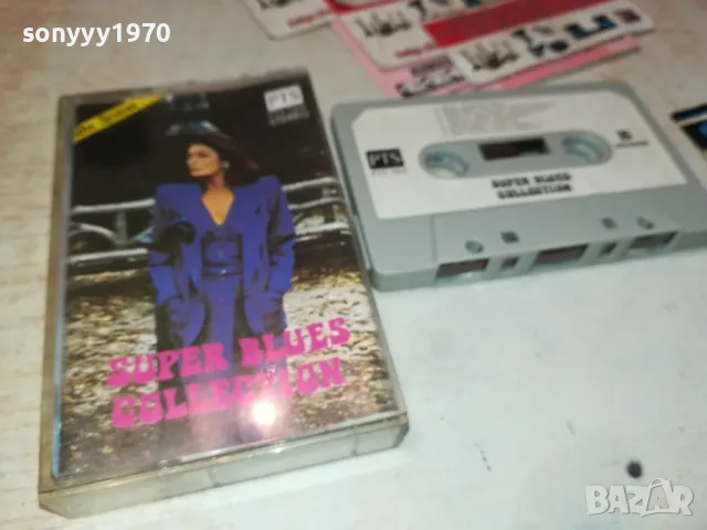 SUPER BLUES COLLECTION-ORIGINAL TAPE 2312241650, снимка 3 - Аудио касети - 48443609