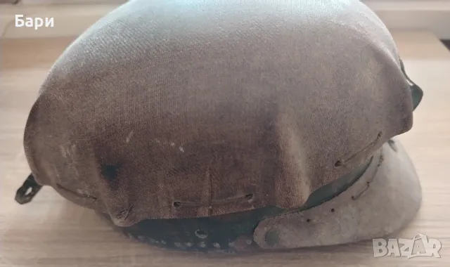 Стара миньорска каска - Костенурка, снимка 6 - Антикварни и старинни предмети - 49741360
