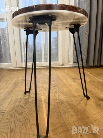 Масичка за кафе, чай или работа с лаптоп с уникална визия, снимка 8 - Маси - 53087681