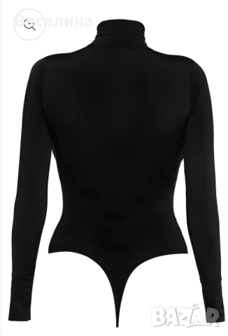 Дамско черно боди Blckvanilla, снимка 3 - Корсети, бюстиета, топове - 52200269