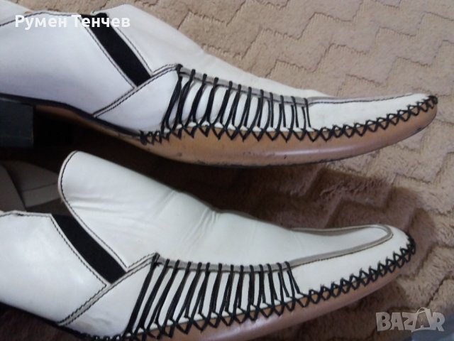 Мъжки италиански обувки,, Fratelli". Отлично състояние.  Естествена кожа.  Номер 42. , снимка 6 - Официални обувки - 39151391