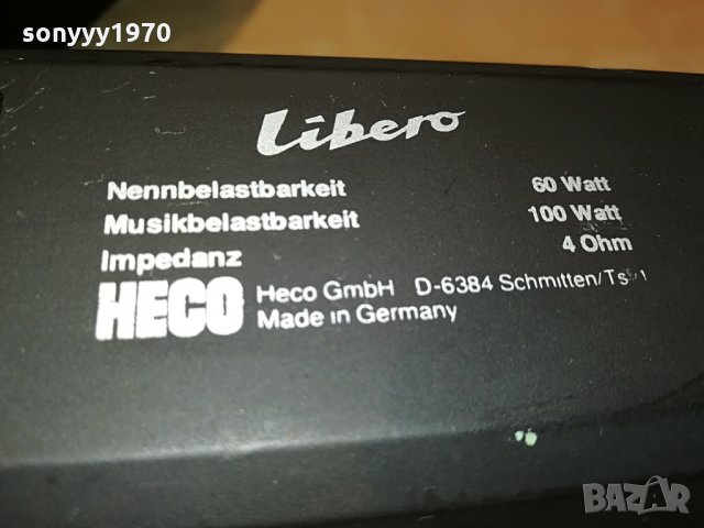 heco-heco libero germany-тонколони 2бр 1807211930, снимка 3 - Тонколони - 33557357