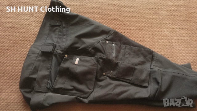 L.Brador Stretch Work Shorts размер 4-5XL еластични къси работни панталони под коляното W4-373, снимка 3 - Панталони - 52075568