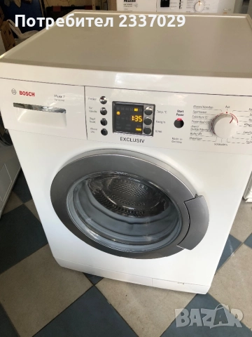 Пералня:Бош-Макс7-1год гаранция,тъч скрин дисплей,обслужена,клас:А++\оригинален модел, снимка 2 - Перални - 52547449
