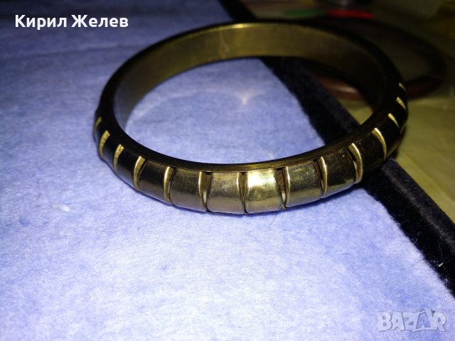 ШАРМАНТНА МЕСИНГОВА ВИНТИДЖ - АРТ ГРИВНА 37955, снимка 5 - Гривни - 40805248