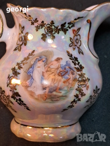 порцеланова каничка за мляко Орфей и Евридика 29/6, снимка 2 - Сервизи - 52832837