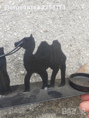 Арабски свещник ,,оазис,, ръчна изработка, снимка 2 - Декорация за дома - 43410711