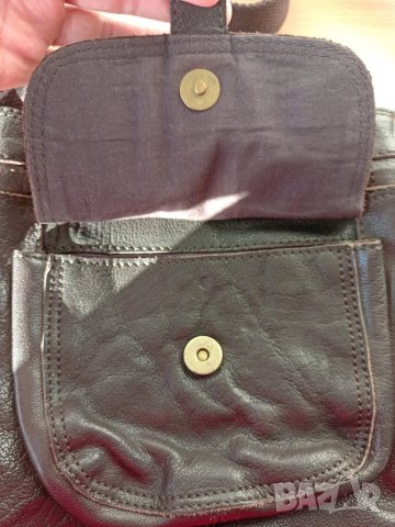 Чанта Fat face унисекс естествена кожа , снимка 7 - Чанти - 37746008