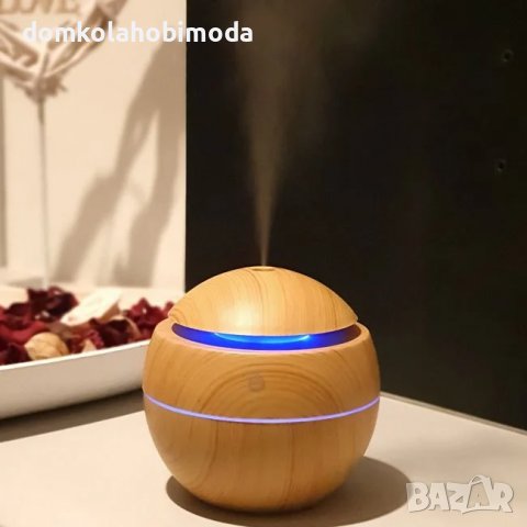 Електрически Аромадифузор. Променяща светлина, 5V. 130 мл. 35 мл/ч., снимка 3 - Други - 37298996