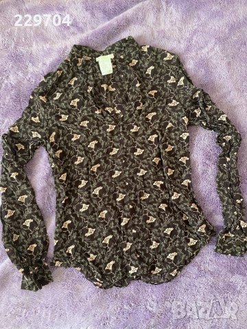 Дамска шифронена блуза, снимка 1 - Блузи с дълъг ръкав и пуловери - 13486322