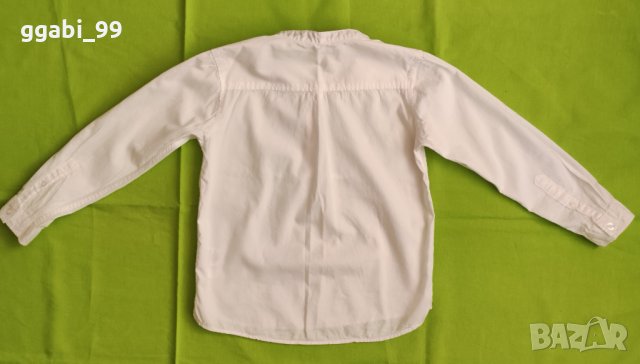 Нова памучна риза за момче на Lindex, снимка 3 - Детски ризи - 36686614