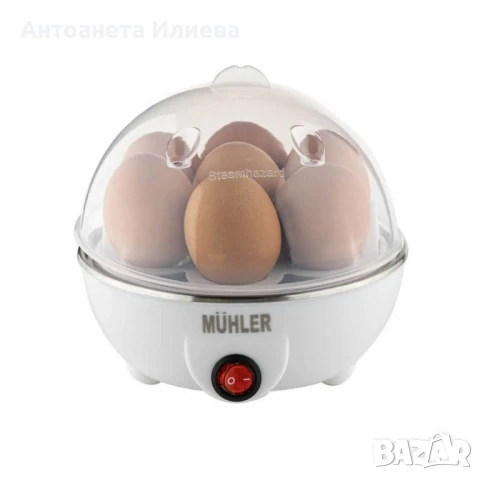 Уред за варене на яйца MUHLER ME-271 – Варете до 7 яйца бързо и лесно
