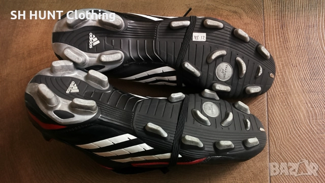 ADIDAS PREDATOR размер EUR 45 1/3 / UK 10 1/2 бутонки естествена кожа 41-12-S, снимка 13 - Футбол - 52227552