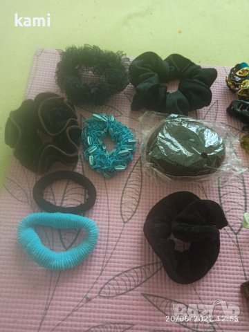 шноли,ластици за коса, снимка 4 - Аксесоари за коса - 40794627