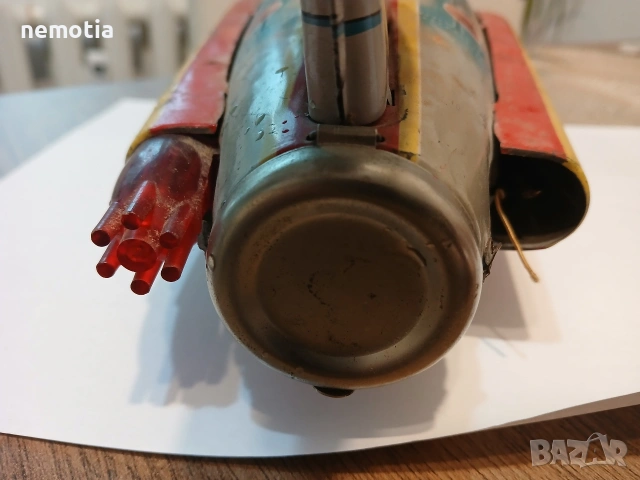 Стара ламаринена играчка, снимка 7 - Антикварни и старинни предмети - 53563523