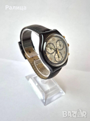 Часовник Swatch хронограф с 22 камъка,, снимка 3 - Мъжки - 52585102