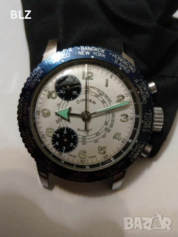 Cimier Sport Chronograph Panda хронограф часовник