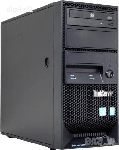 Компютър Lenovo ThinkServer TS140 ,Xeon E3-1226 ,32 GB RAM,AMD RX 580-8GB,1TB, снимка 4 - Геймърски - 49433431