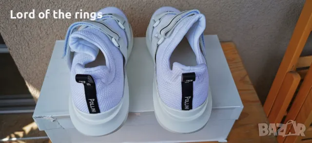 Маркови мъжки сникърси / маратонки POLLINI Mesh & Leather - 43 номер, снимка 5 - Маратонки - 49958517