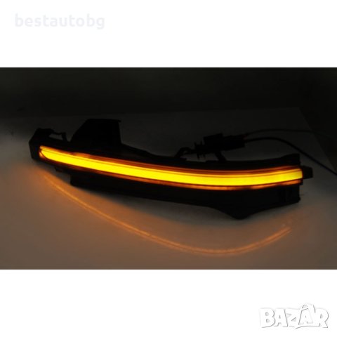 LED мигачи за странични огледала за Audi Q7 (2015-2018) опушени, снимка 2 - Аксесоари и консумативи - 43435465