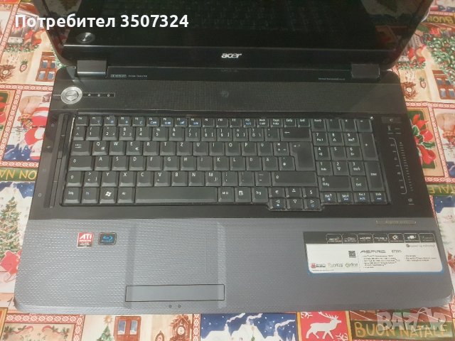 Лаптоп Acer 8730G/ 18,4", снимка 2 - Лаптопи за дома - 43462898
