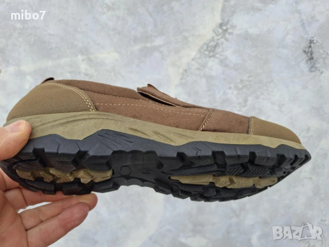 Мъжки спортни обувки без връзки в кафяво- CAIDAI, снимка 5 - Спортни обувки - 53584592