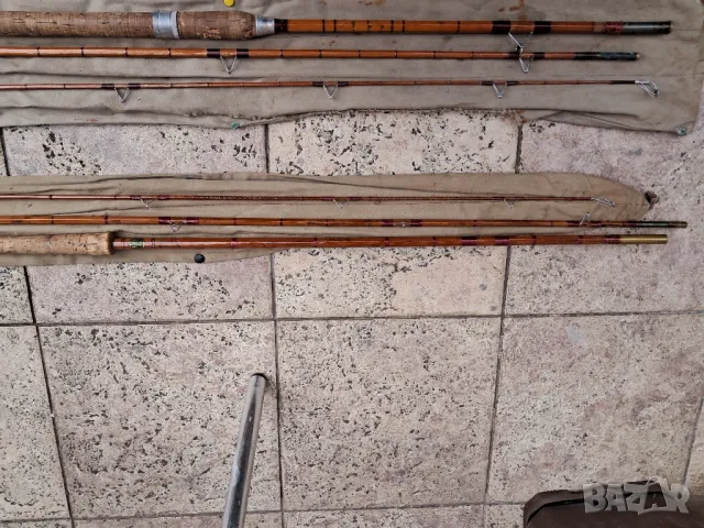 РЕТРОТО Е НА МОДА-УНИКАТИ,бамбуци лепени, снимка 11 - Въдици - 42879914