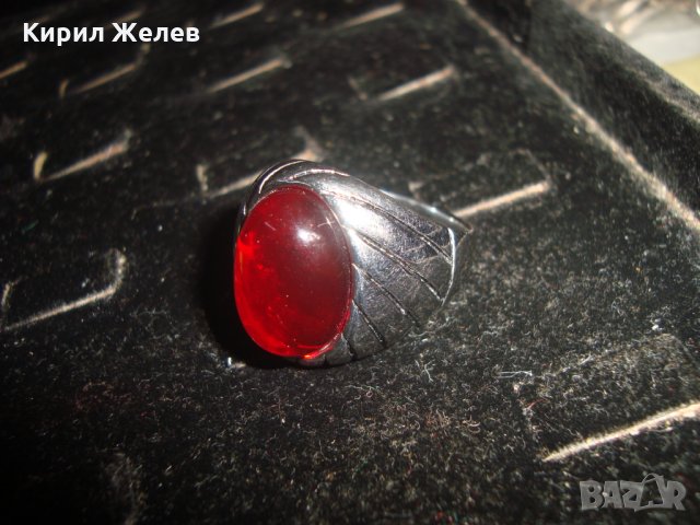 СКЪПОЦЕНЕН ФЕШЪН МАСИВЕН ПРЪСТЕН БЛАГОРОДНА НЕРЪЖДАЕМА СТОМАНА 21015, снимка 9 - Пръстени - 33134108