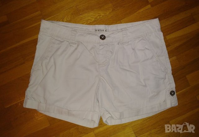 Бежови къси панталонки, М размер, снимка 7 - Къси панталони и бермуди - 40303516