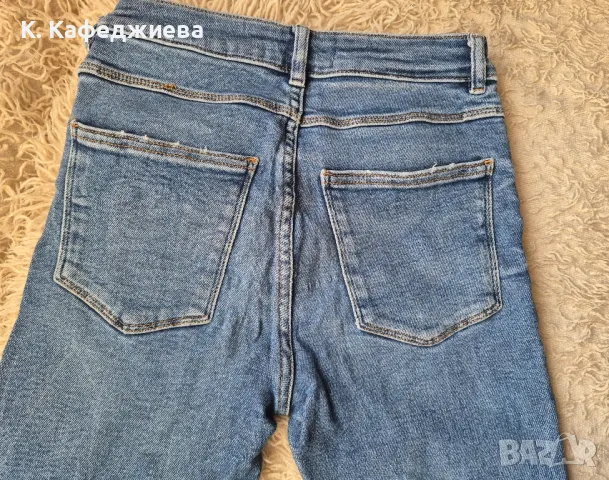 Дамски дънки ZARA, снимка 4 - Дънки - 49586028
