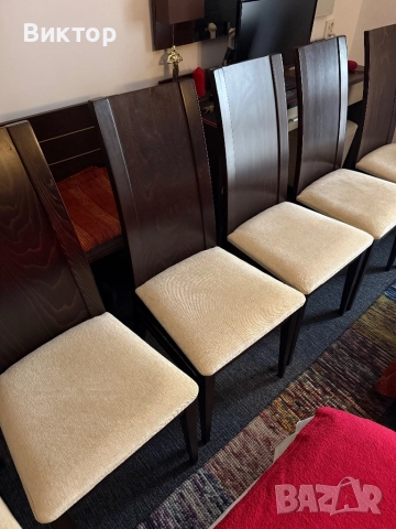 Трапезни столове масив, снимка 5 - Столове - 48780445