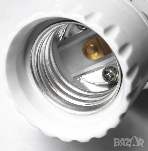 60W Сокет E27 Сензорна Лампа с 360 Градуса PIR за Електрическа Крушка Осветлява с Датчик за Движение, снимка 2 - Лампи за таван - 27942089