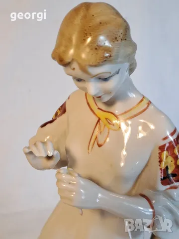 руска порцеланова фигура   , снимка 4 - Колекции - 49024102