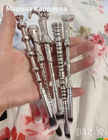 За феновете на Хари Потър, 5 четки за грим, снимка 2 - Комплекти и лотове - 47475851