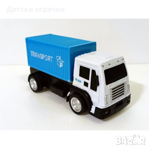 Камион контейнеровоз с дистанционно управление , снимка 6 - Коли, камиони, мотори, писти - 52070053