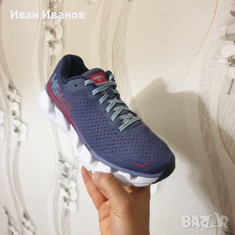  маратонки HOKA Elevon в Marlin/Blue Ribbon  номер 41-41,5, снимка 8 - Маратонки - 40284823