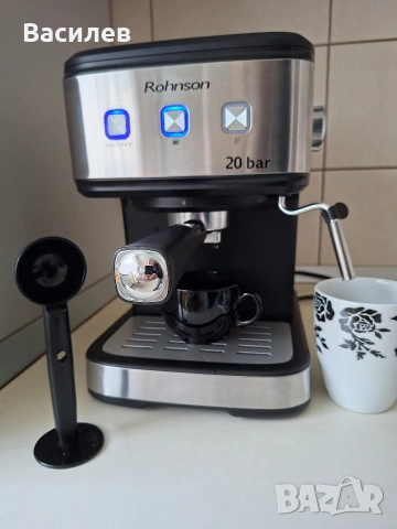 Кафе машина Rohnson, снимка 2 - Кафемашини - 53522915
