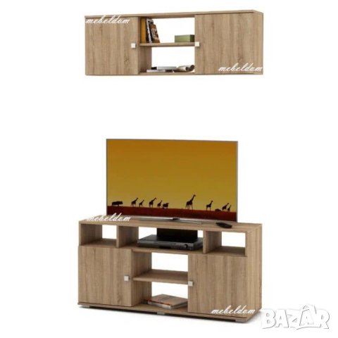 Тв шкаф 120см. и надстройка(код-3097), снимка 3 - Шкафове - 40720598