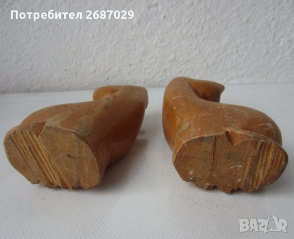 Няколко различни: 2 бр, дървени куче териер, котка, дърворезба фигура хипопотам чайка пано Норвегия, снимка 5 - Статуетки - 28974865