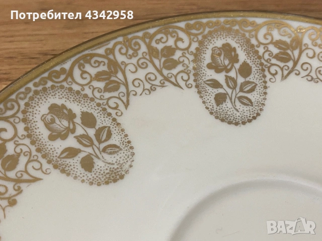 Winterling. 1950 г.Чинийка-подложка за чаша., снимка 3 - Антикварни и старинни предмети - 53383610