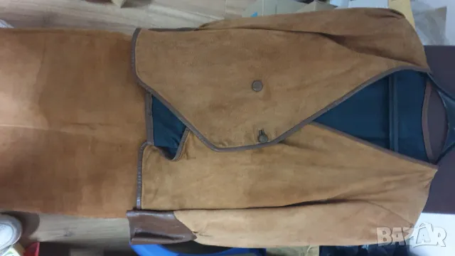 Елегантен дамски кожен костюм от естествена кожа Размер S (36-38), снимка 11 - Якета - 47671539