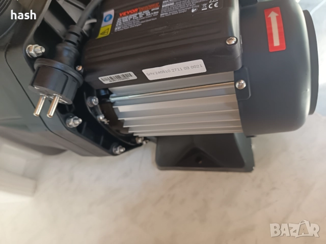 Филтрационна помпа за басейн Vevor 19200L/H, циркулационна помпа за вода вход/изход 1,97" , снимка 13 - Басейни и аксесоари - 51548470