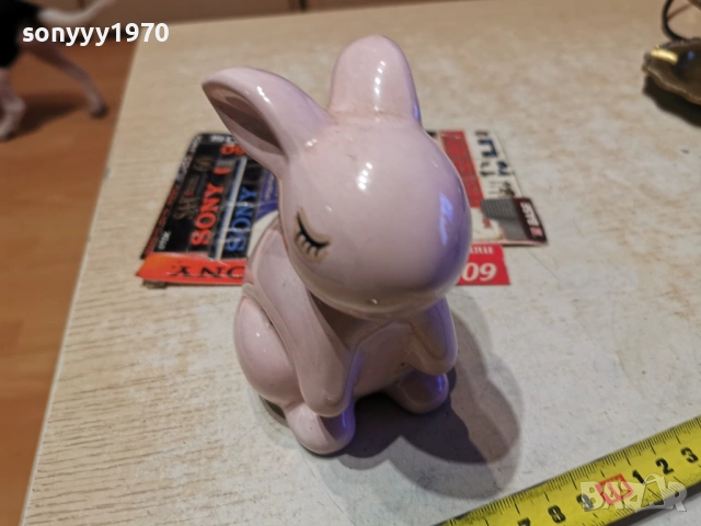 ПОРЦЕЛАНОВО ЗАЙЧЕ-КАСИЧКА 1101260734LCHERY, снимка 18 - Антикварни и старинни предмети - 53059515