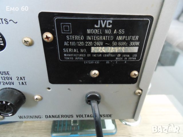 JVC D-S 5    усилвател, снимка 10 - Ресийвъри, усилватели, смесителни пултове - 43906055